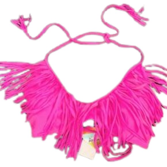 Raisins Fringe Swimwear Top - Top Only - NWT! - Picture 2 of 2